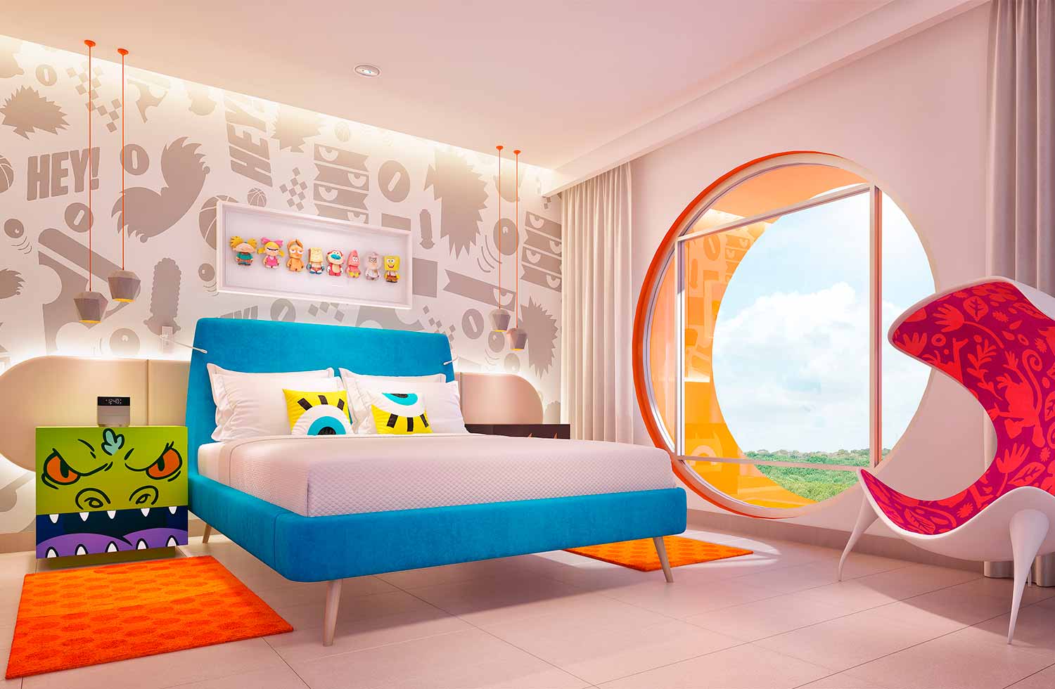 Hotel-Nickelodeon-habitación