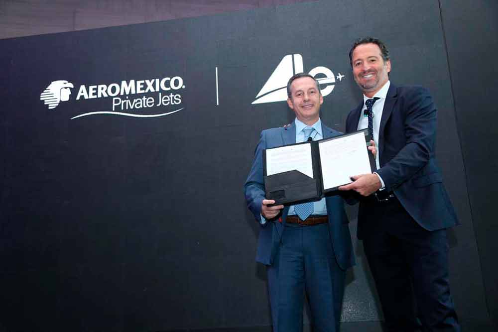 Aeroméxico lanza servicio de vuelos ejecutivos