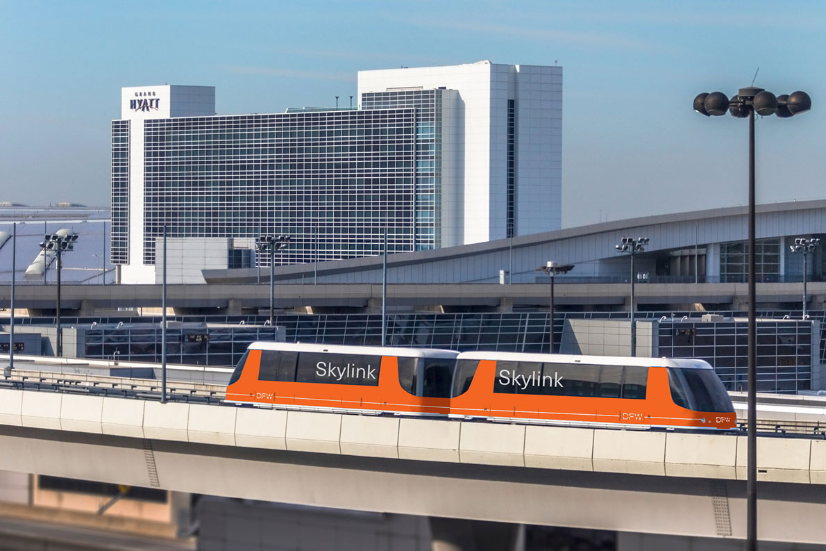 Aeropuerto-Dallas-Tren